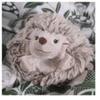 Плюшевая игрушка IKEA SKOGSDUVA Ёжик, Бежевый, 21 см (m70576904)