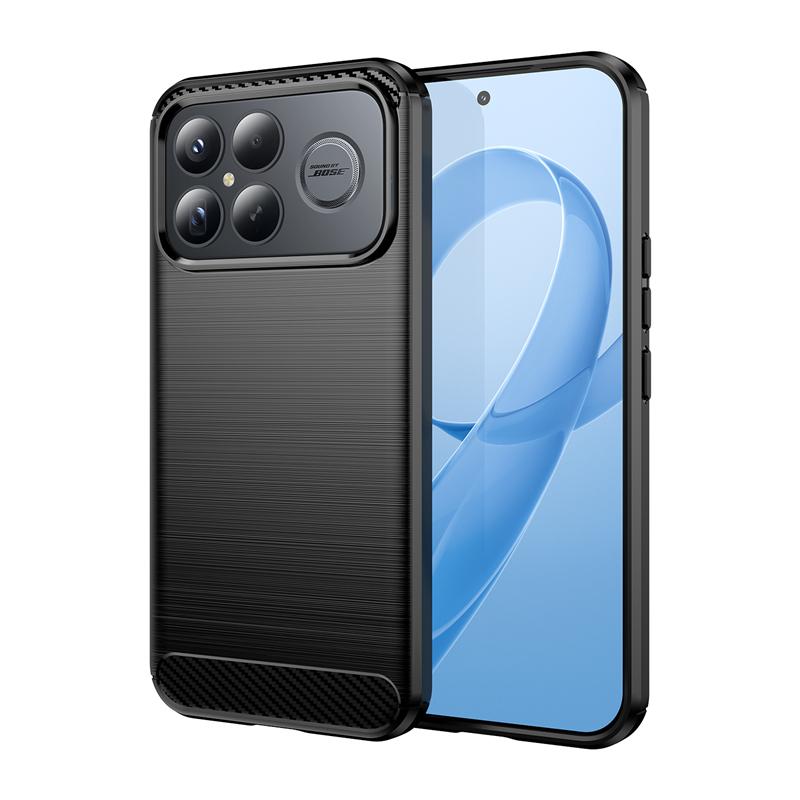 For Cover Xiaomi Redmi K90 Pro Max Case Redmi K90 Pro Max Anti-knock Silicone Carbon Fiber Back Case For Redmi K90 Pro Max Case