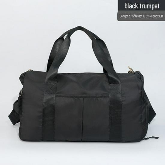 Вместительная дорожная сумка из ткани Оксфорд с разделением сухого/мокрого для спорта и фитнеса