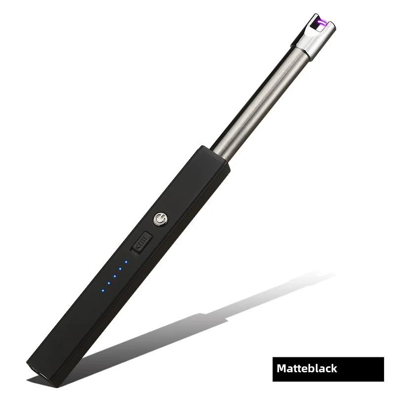 Arc Electric Pulse Lighter Kitchen Gas Stove Fierce Stove Natural Gas Candle Rechargeable Ignition Gun Plasma Smoking Accessorie