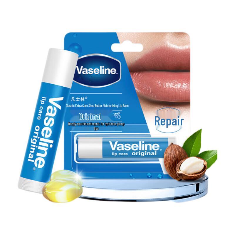 Vaseline Классический увлажняющий бальзам для губ с маслом ши