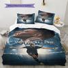 Kylian Mbappe Custom Name Pattern Bedding Quilt Set Quilt Cover Pillowcase Home Birthday Gift(1 * duvet cover + 2 * pillowcase, without core)