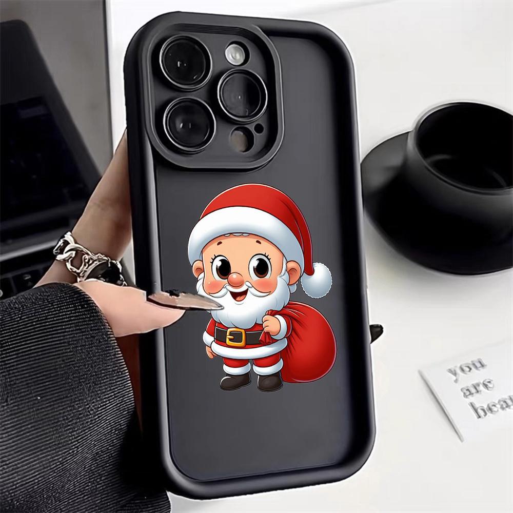 N98 С Новым годом, Рождеством, мягкие чехлы для телефонов с ангельскими глазками для Xiaomi 11 Lite 5G NE 14T 13T Redmi note 13 12 11 10 9 Pro 13C A3, противоударный чехол