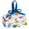 Skater Children's Lunch Box Drawstring Bag Disney Mickey Mouse & Friends Dinosaur Made In Japan KB7-A