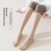 Весенняя, осенняя и зимняя защита коленей, кондиционированные шелковые чулки, длинные чулки, шелковые чулки с переплетением, устойчивые к зацепкам, чулки выше колена