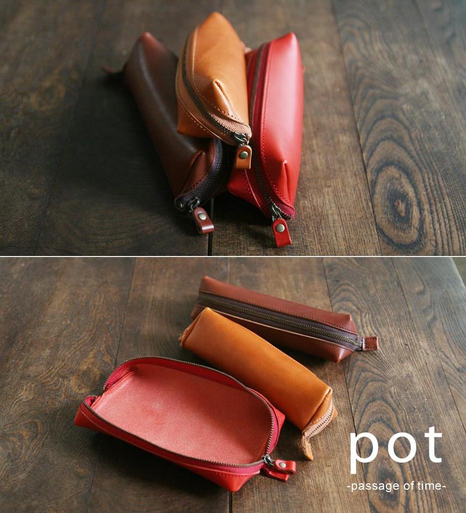 Кожаный пенал большой вместимости Tochigi Сделано для взрослых и старшеклассников Стильный ручной работы Итальянский чехол-подставка для инструментов, Кожа, Япония, Студенты, Кожа,