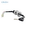 LMoDri Motorcycle Ignition Key Motorbike Ignition Switch Electric Bike Scooter E-bike Electric Lock With 2