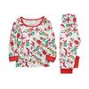 Christmas Print Cute Family Set Pajamas, Home Clothes, Family Set Long Sleeve Top Pants Set