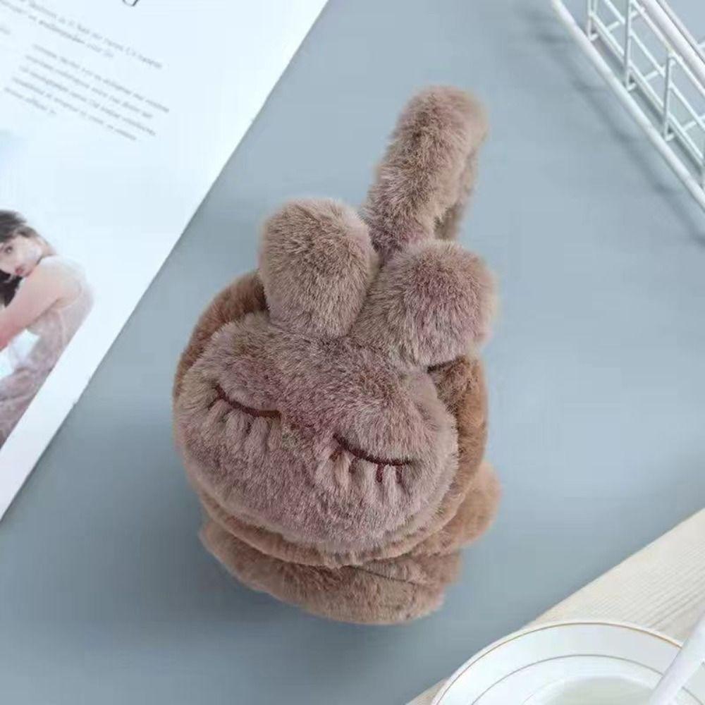 Защита от холода Теплая плюшевая складная накладка на уши Новая муфта для ушей