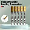 5 ШТ. Набор мощных магнитных крестовых отверточных головок с магнитным наконечником - Сверхпрочные черные головки (Совместимая отвертка)