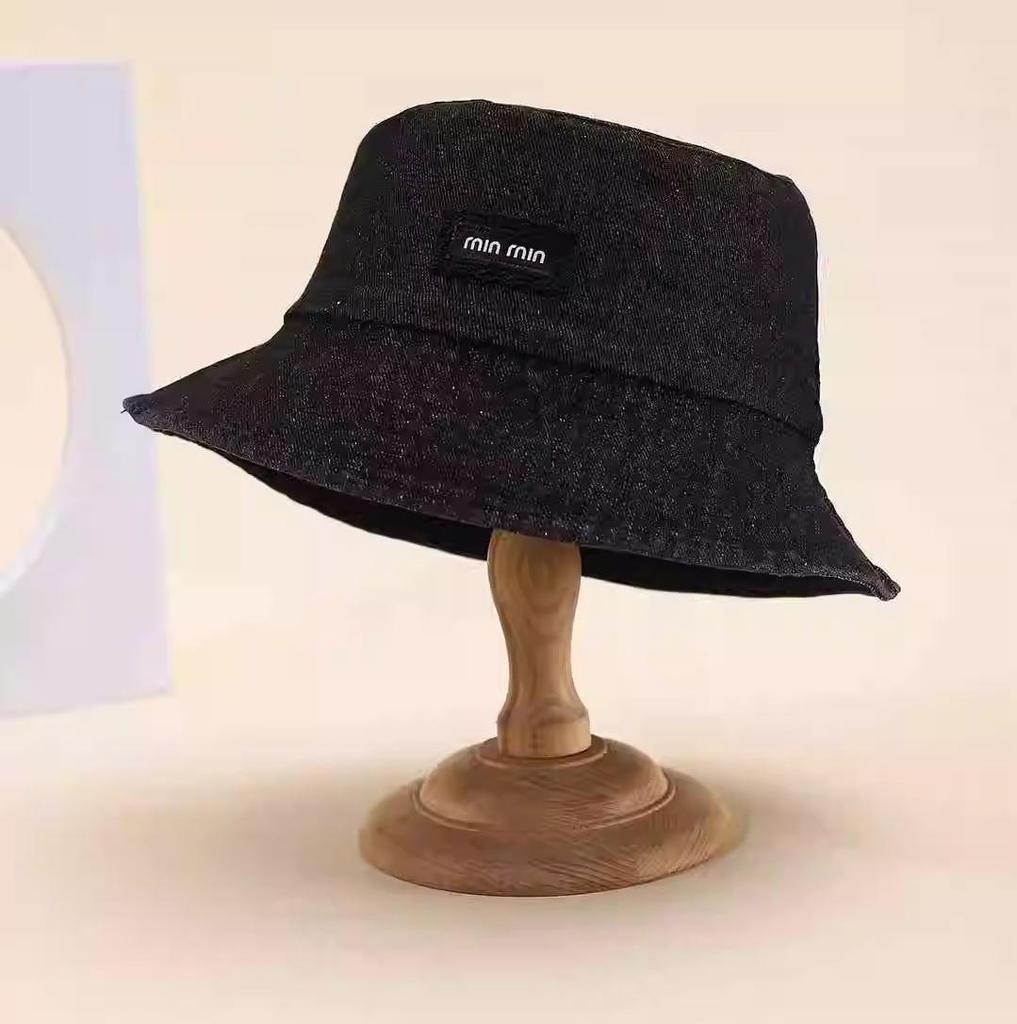 Женская панама Весенне-летние шляпы для мужчин Выстиранная джинсовая ткань Винтажная мода Солнцезащитная шляпа от солнца Шляпа-боб Мужская Новая в корейском стиле