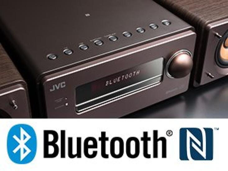 Серия JVC Kenwood Wood Cone, оснащенная совместимым с источником звука USB-композитом Brown EX-S55-T Bluetooth, воспроизведением высокого разрешения,