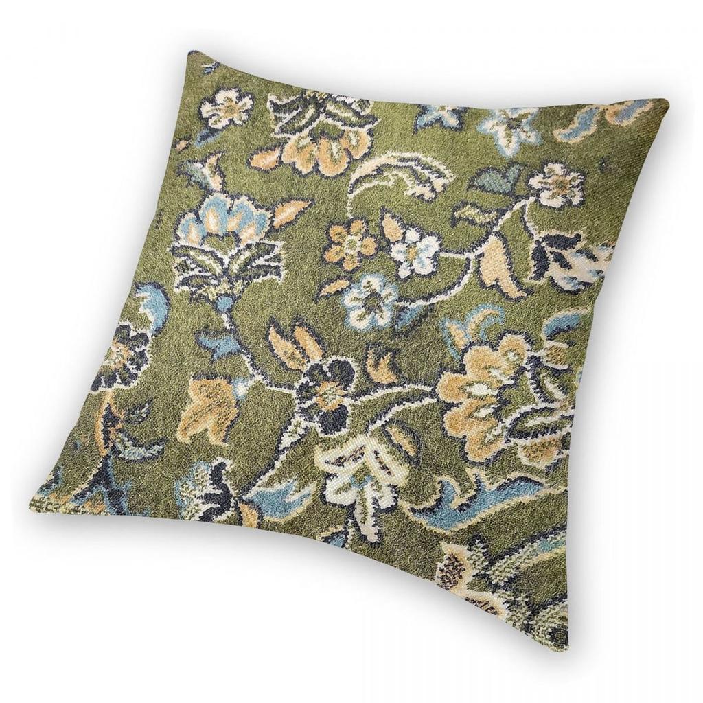 Madinah Rawdah Carpet Square Pillowcase Polyester Linen Velvet Printed Decorative Throw Pillow Case Sofa Seater Cushion Cover