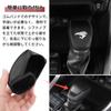 Специальная накладка на ручку переключения передач Toyota Harrier 80 Series, накладка на рукоятку переключения передач, аксессуар для HARRIER 80 Series, искусственная кожа, эмблема Harrier, детали интерьера, царапина