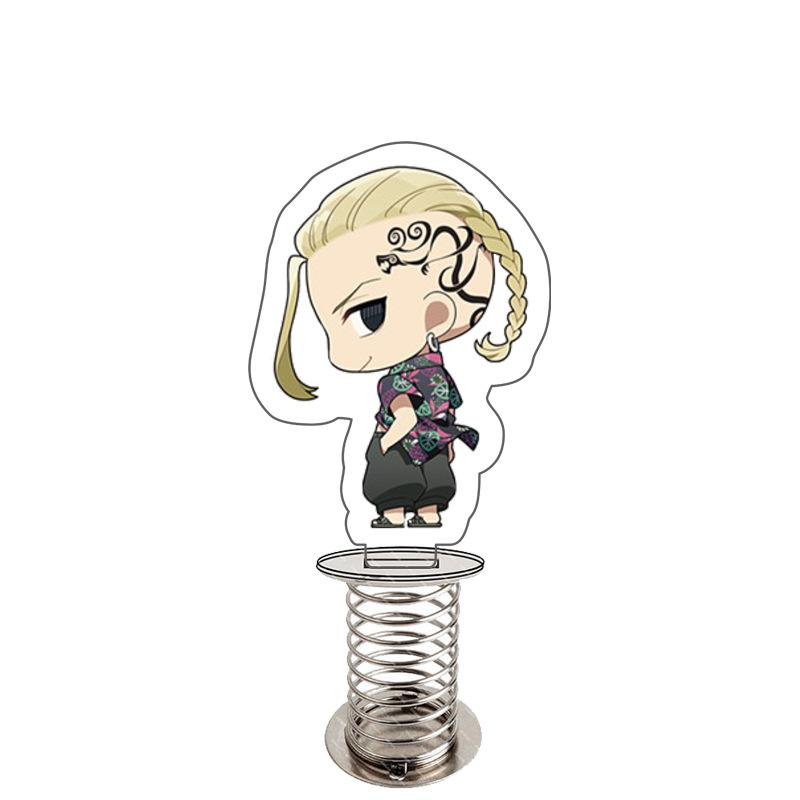 Аниме игры Токио Мстители мультфильм творческий Shake Fighter стенд модель игрушки забавные прозрачные акриловые украшения для рабочего стола