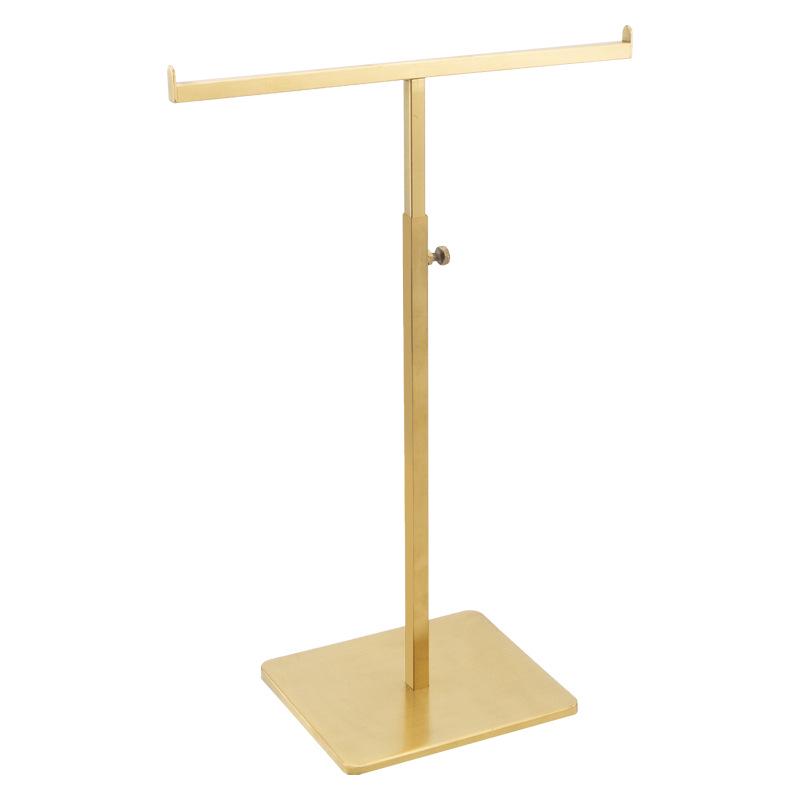 Т-образная подставка из нержавеющей стали для демонстрации сумок и шарфов