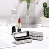 Fashion Lipstick Bag Creative Lip Gloss Storage Bag Lipstick Protective Cover With Mirror  Gift