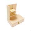 1:12 Dollhouse Cabinet Dolls House Furniture Simulation Shelf Wood Mini Toy