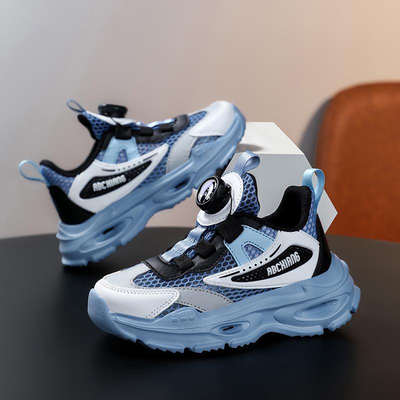 Детская мода Four Seasons Дышащая повседневная обувь для детей Бег Спорт Студенты Девочки Трендовые удобные кроссовки для спортзала