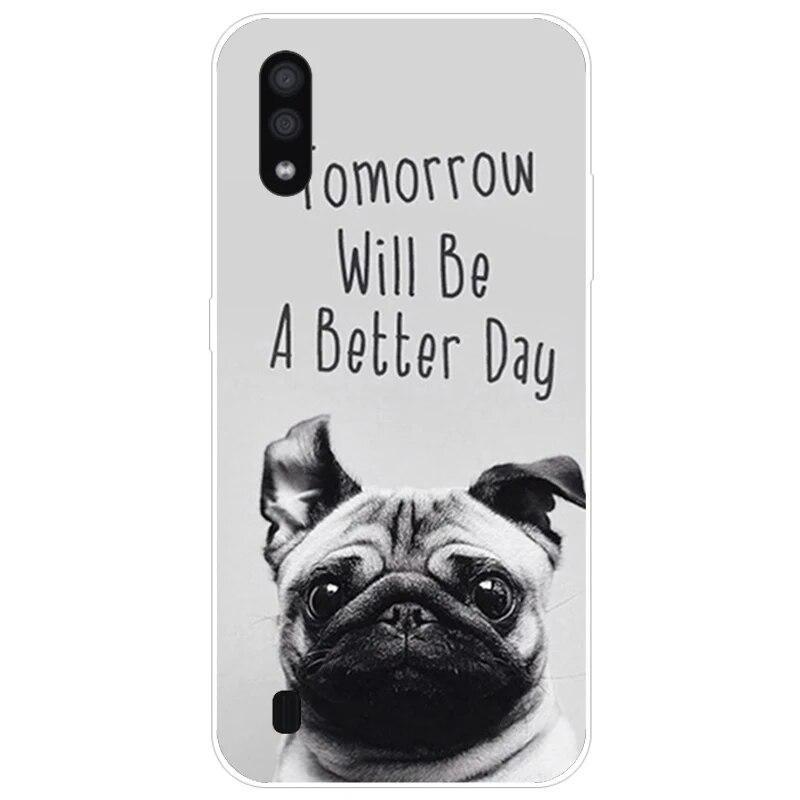 Чехол для Samsung M01, чехол из ТПУ 5,7 дюйма для Samsung Galaxy M01 M 01 SM-M015FZBDSER m015, задняя крышка для телефона, силиконовый чехол-бампер, принципиально