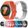Силиконовый ремешок для часов 20 мм 22 мм для Samsung Galaxy Watch 7/6/5 Pro 44 мм 40 мм 4 6 Classic 43 мм 47 мм Браслет Спортивная лента Браслет на запястье