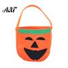 Trick or Treat Tote Bags Halloween Felt Candy Bag, Pumpkin Ghost Skull Cat Owl for Waterproof Gift Holders Kids, Non Woven Handbag, Party Favor