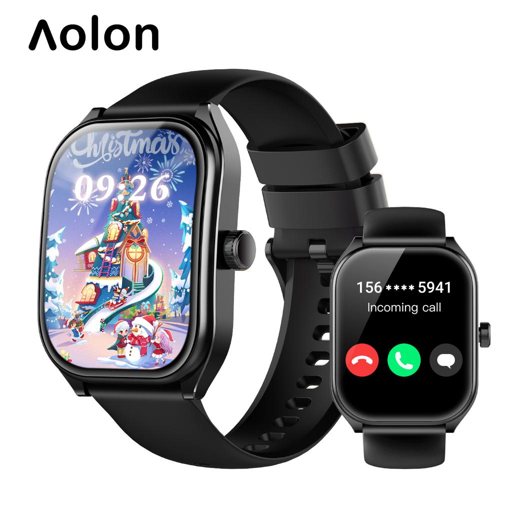 2.01'' HD Curved Screen Smartwatch IP68 Waterproof Intelligent Motion Recognition Algorithm 123 Kinds Of Sport Modes Watch