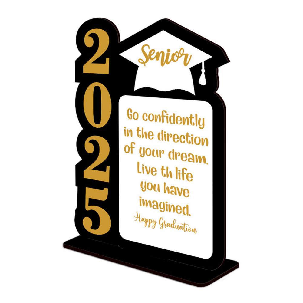 2025 Graduation Season Desktop Decoration Graduation Season Photo Frame  for Party Celebration