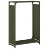 Firewood Rack Olive Green 60 x 28 x 90 cm Cold Rolled Steel