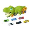 Dinosaur Truck Toys for Kids Large Dinosaur Truck Dinosaur Transport Truck Playset Pull Back Car