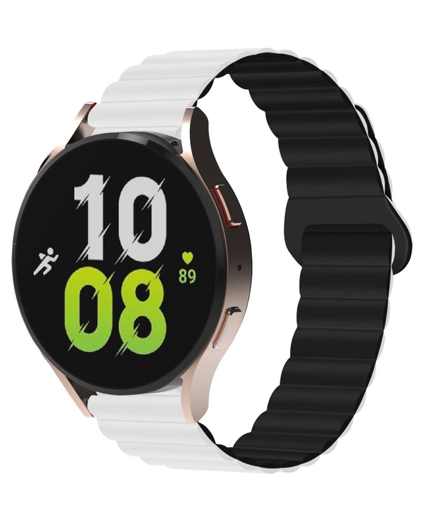 Dijiji Galaxy Watch/6/5/4/Link Магнитный силиконовый ремешок 20 мм