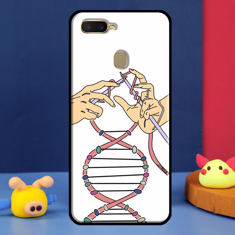 Наука ДНК Химия Чехол Для Oppo A16 A76 A96 A58 A78 A98 A5 A9 A91 A15 A17 A77 A52 A72 A74 A94 A54S A57S Обложка