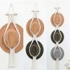 Bohemian Multilayer Macrame Hanging Hat Organizer Nordic Cotton Rope Tapestry Caps Display Rack Storage For Home Wall Decoration
