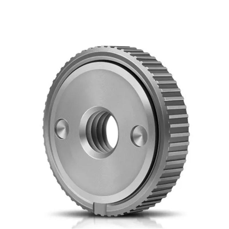 Угловая шлифовальная машина SDS быстросъемная гайка металлическая стопорная гайка для совместимых шлифовальных машин Bosch AEG, Hitachi, Metabo, Makita Platen Steel