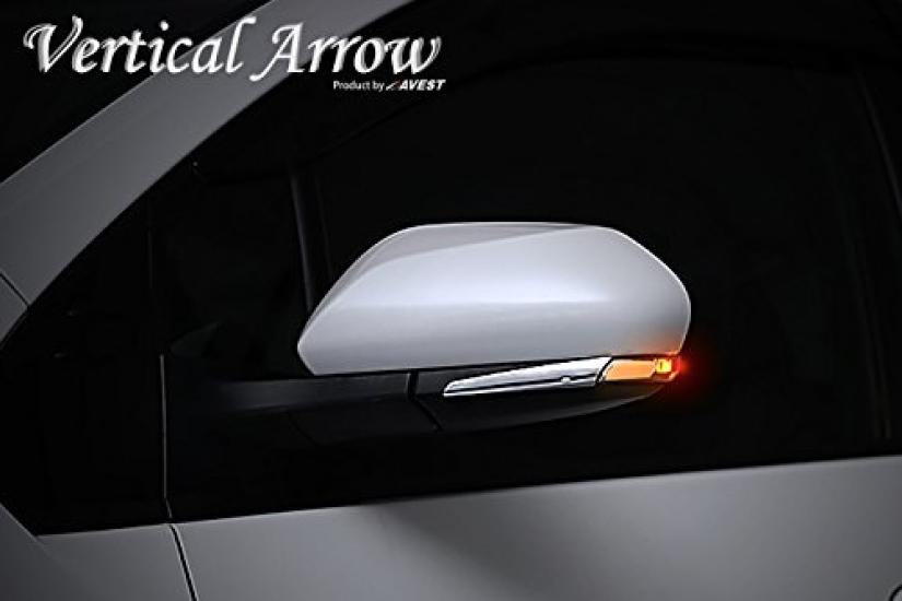 AVEST Вертикальный Повторитель Поворота на Зеркале Заднего Вида с Динамическим Световым Эффектом Синий для Prius 50 Prius и Camry 70 Серии Линзы, Светодиодный, Серия, PHV,