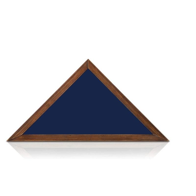 Premium Solid Wood Flag Display Box For Veterans Burial Flags And Residential Presentation