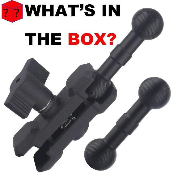 17mm Ball Mount Extension Arm, Double Socket Arm 17mm Ball 360° Swivel Extension Rod for Garmin GPS Mount, Car/Air Vent/Dash/Suction Cup Mounted