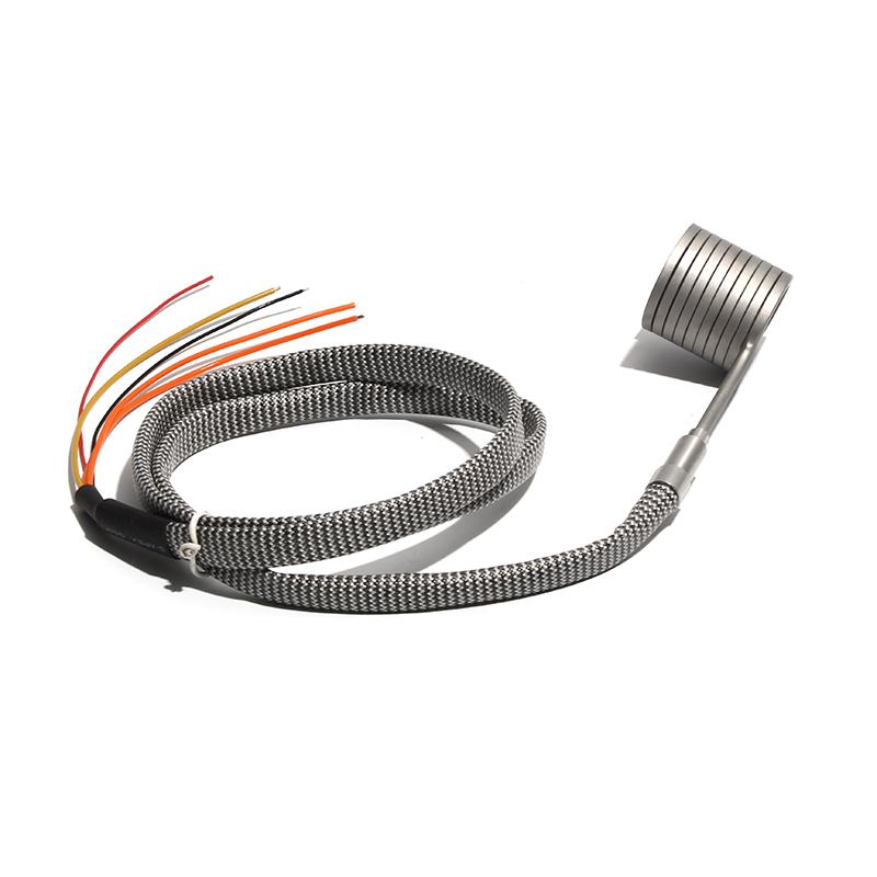 LJXH 220V Нагревательная спираль горячего канала для литьевой машины 3x3мм Специальная для сопла с термопарой K 1шт