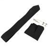 Men Gift Tie Set Silky Necktie Tie Clip Soft Lightweight Pocket Square Cufflink Set 8cm Width for