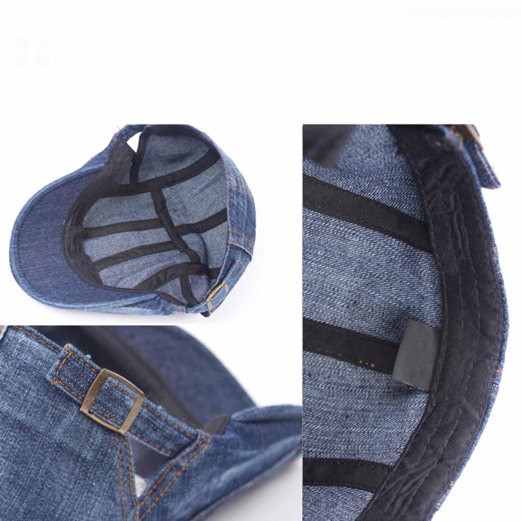 Джинсовый берет в винтажном стиле для повседневного путешествия, рыбалки в дикой местности, фотографии на открытом воздухе, походов, модных головных уборов для скалолазания