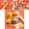 Vibrant Plush Lion Dance Drum Squeeze Keychain Playful Gift For Children And Adults