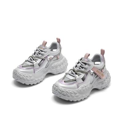 Сандалии спортивные из натуральной кожи на платформе, женские, летние, новые, модные, универсальные, с подошвой из дуриана, дышащие, повседневные, для папы