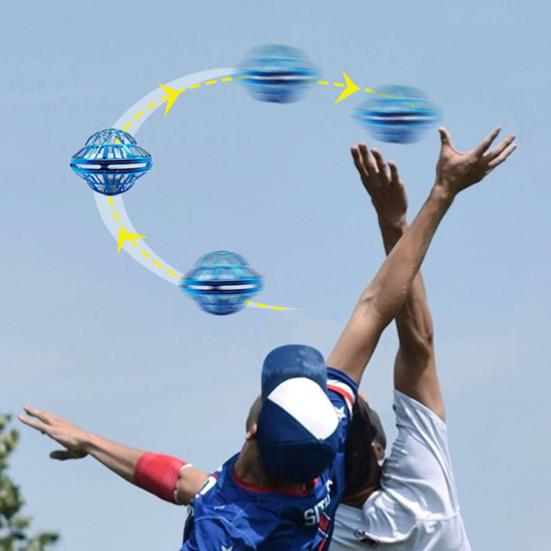 Игрушка-шар с красочным светом, вращающаяся на 360 градусов сфера, дистанционное управление, спиннер-бумеранг в помещении