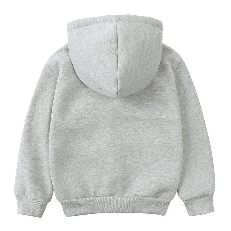 Детская зимняя верхняя одежда, флисовые теплые толстые толстовки на молнии для мальчиков, повседневные спортивные топы для девочек, одежда для детей от 2 до 12 лет, школьная толстовка для подростков