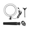 18” Ring Light with Tripod & Phone Holder - Dimmable LED Desk Light for Makeup, Videos & Live Streaming