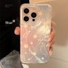 Japanese and Korean Laser Gradient Star Phone Case Suitable for Apple 15promax Feather Iphone13 Anti Fall 16 Hard 14