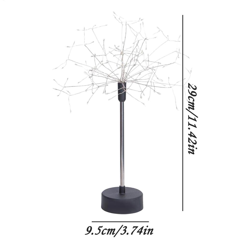 Branch Lights Bendable Copper Wire Ambient Glow Lamp Mini Table Lights For Friends Home Indoor Bedroom Table Shelf Cafe Outdoor