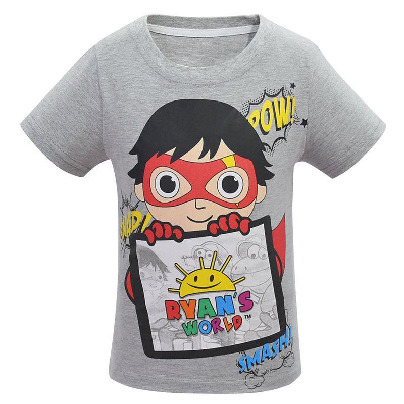 Модная футболка с принтом Ryan Toys Review Cartoons, топ с коротким рукавом из мягкой хлопковой смеси