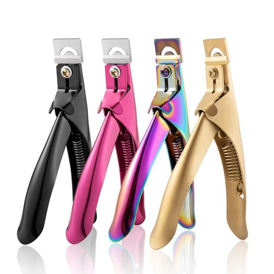Французские U-образные машинки для стрижки ногтей, титановые, точные, легко режущие, ультра-острые, из нержавеющей стали, триммер для маникюра с длительным сроком службы