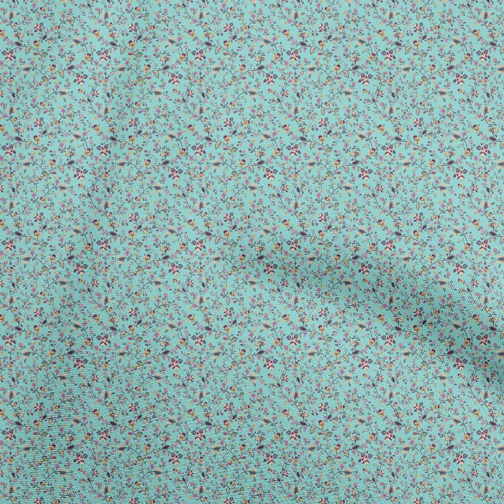 oneOone Ткань Cotton Flex Black с азиатскими японскими цветочными узорами для квилтинга, швейная ткань по ярдам 40 дюймов